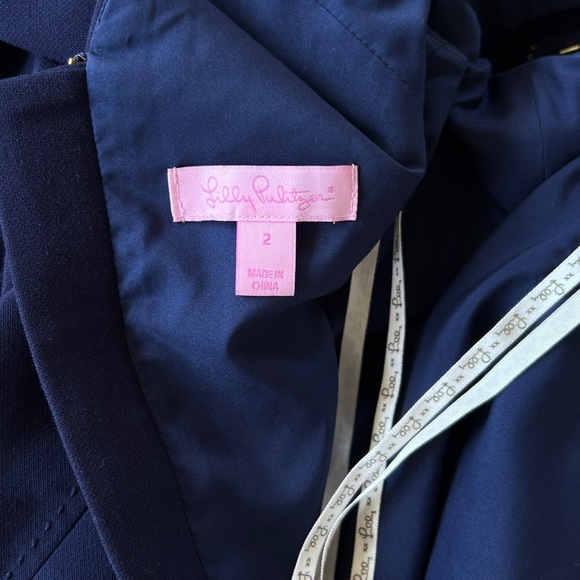 Lilly Pulitzer Size 2 Chrissy Sleeveless Beaded classy Shift Dress - Picture 15 of 16